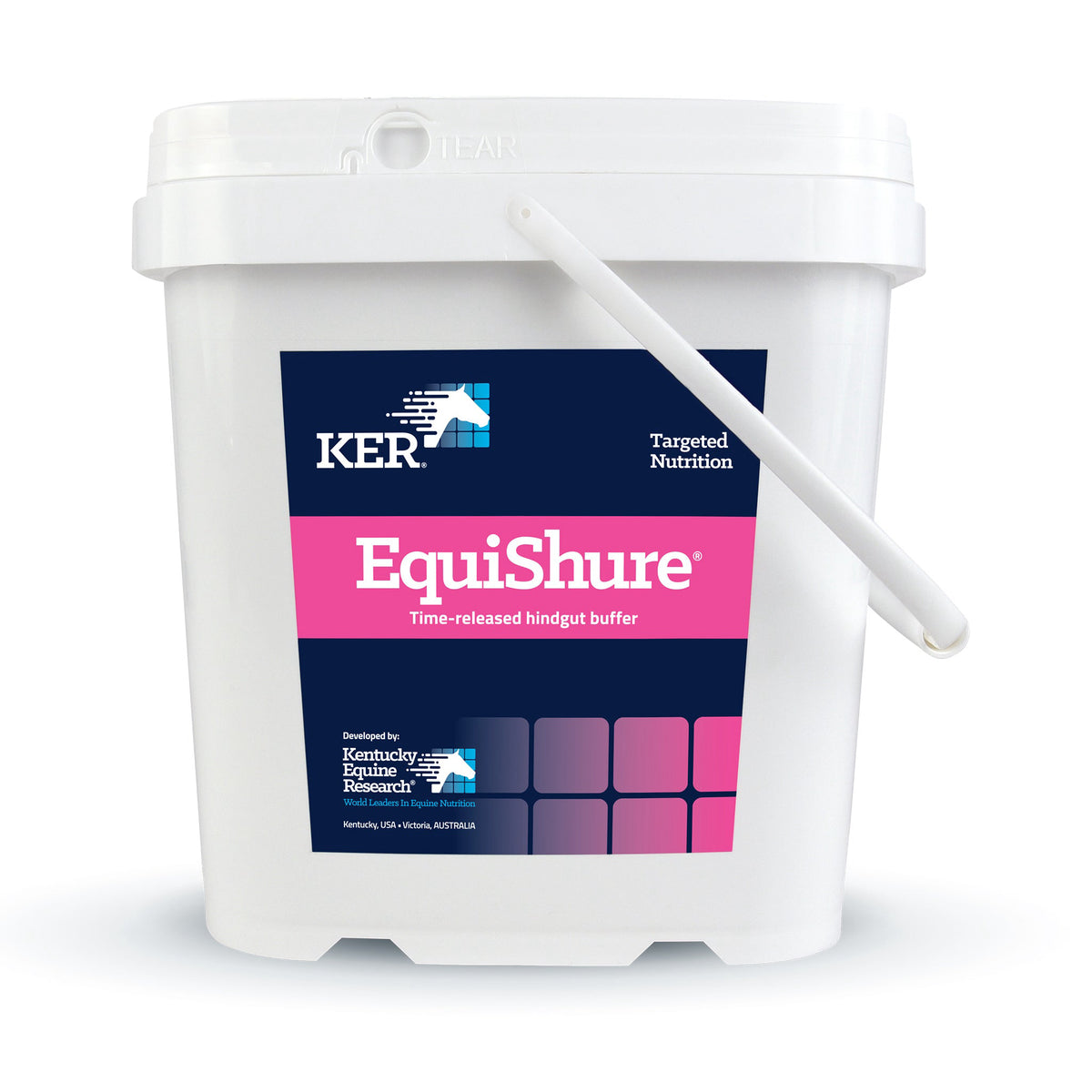 EquiShure hestefoder i 7,2 kg pose fra Kentucky Equine Research