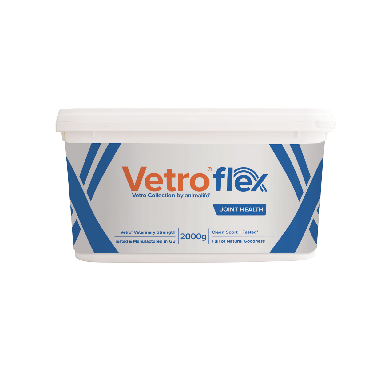 Vetroflex Ledtilskud hestefoder i 2000 g pose fra Animalife