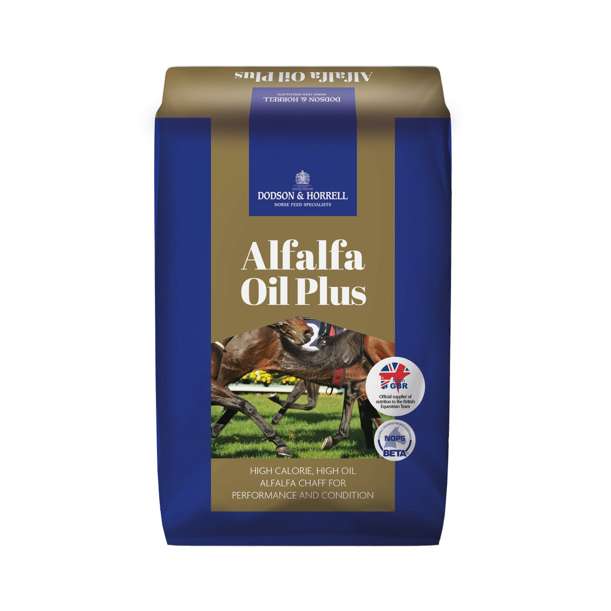 D&H Alfalfa Oil Plus Lucerne hestefoder i 18 kg sæk fra Dodson & Horrell – billede 3