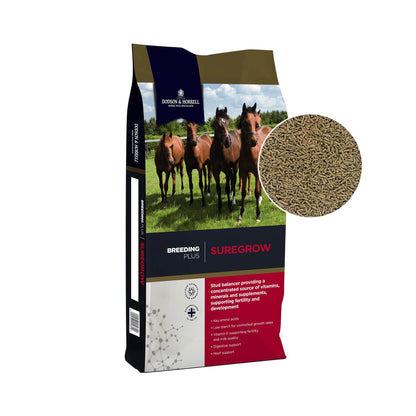 D&H Suregrow hestefoder i 20 kg sæk fra Dodson & Horrell