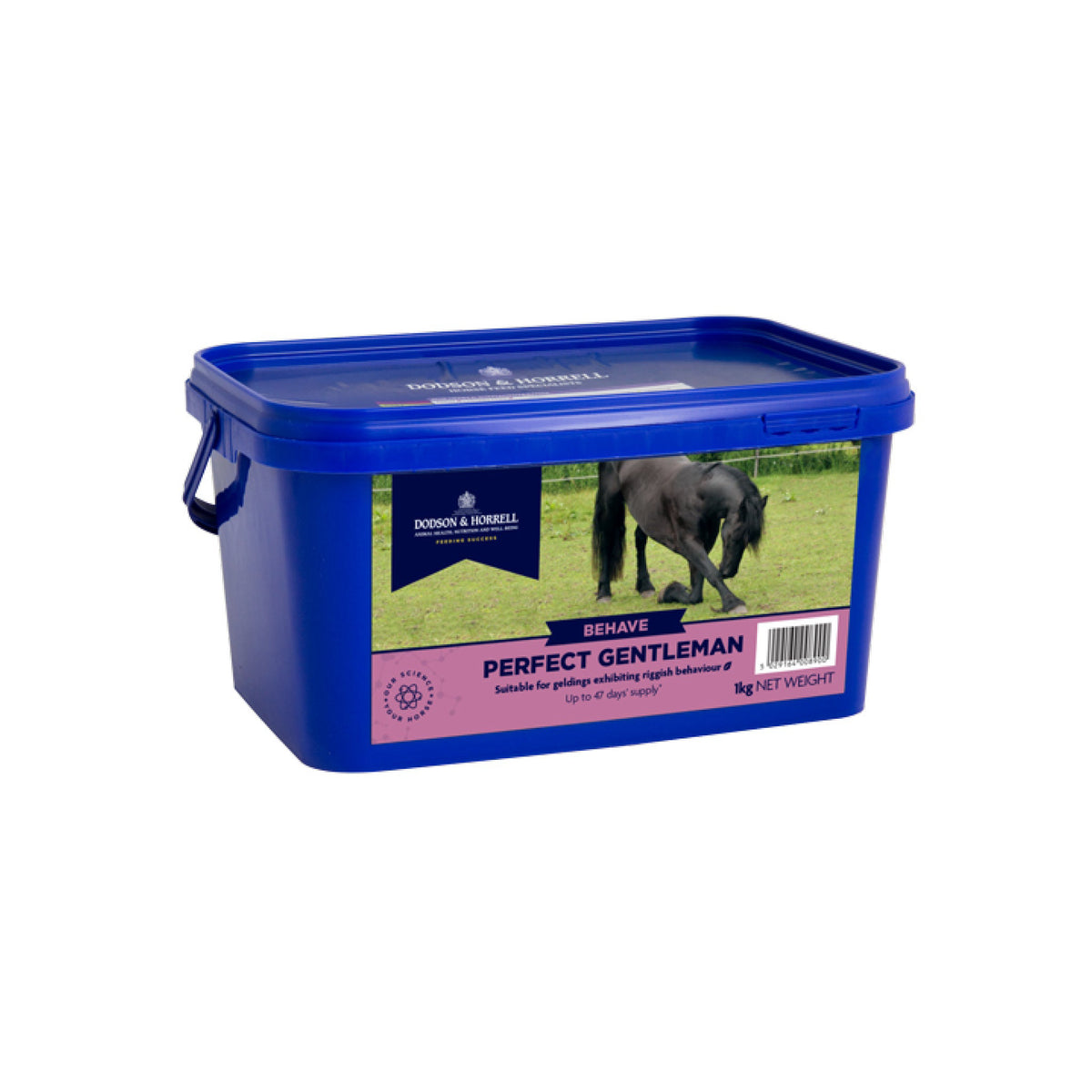 D&H Perfect Gentleman i 1 kg pose til heste fra Dodson & Horrell – billede 3