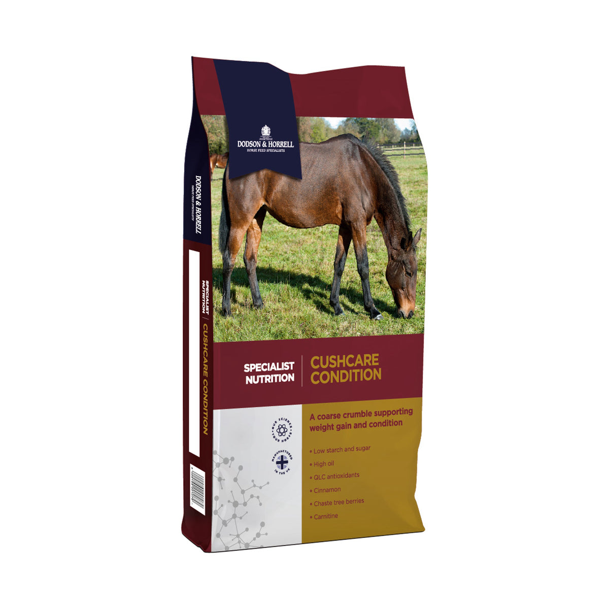 D&H Cush Care Condition hestefoder i 18 kg sæk fra Dodson & Horrell – billede 3