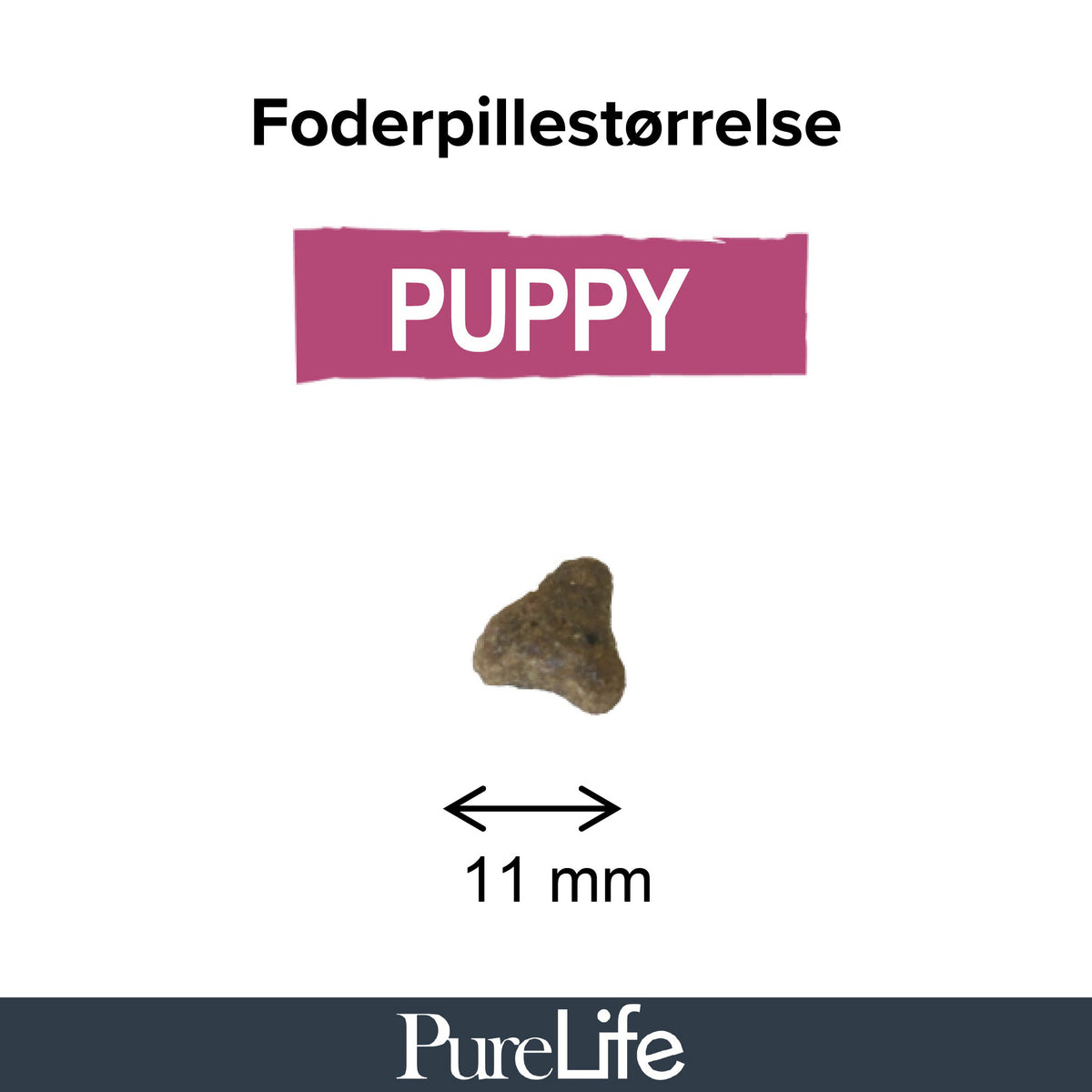 PureLife Puppy Mini / Medium Kornfrit i 2 kg pose til hunde – billede 2