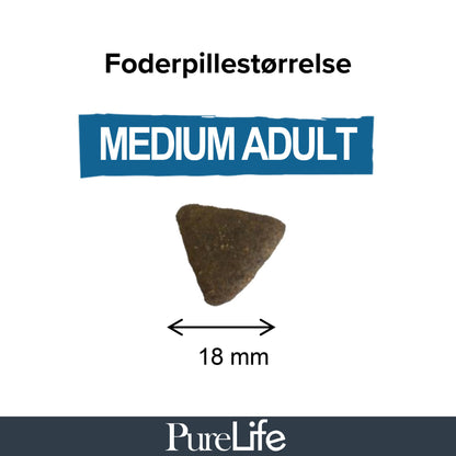 PureLife Adult Medium Kornfrit i 2 kg pose til hunde – billede 2