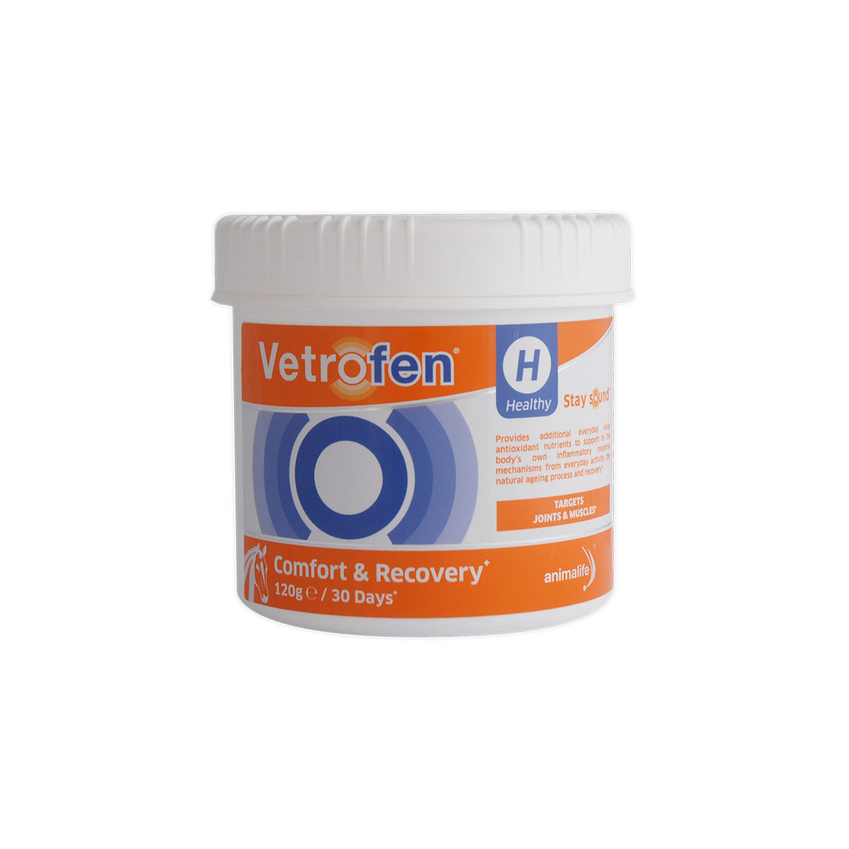 Vetrofen Healthy hestefoder i 120 g pose fra Animalife