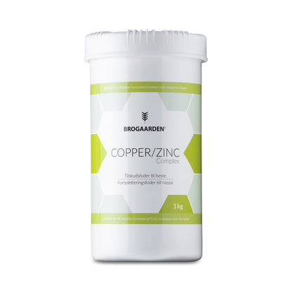 Brogaarden Copper / Zinc Complex hestefoder i 1 kg pose – billede 4
