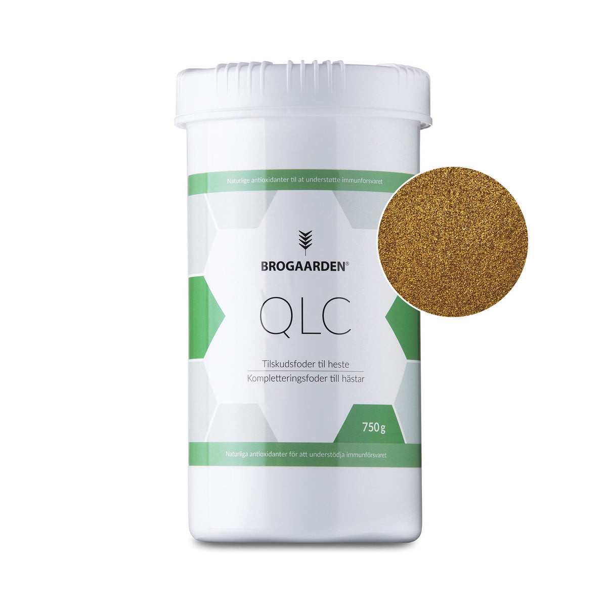 Brogaarden QLC hestefoder i 750 g pose