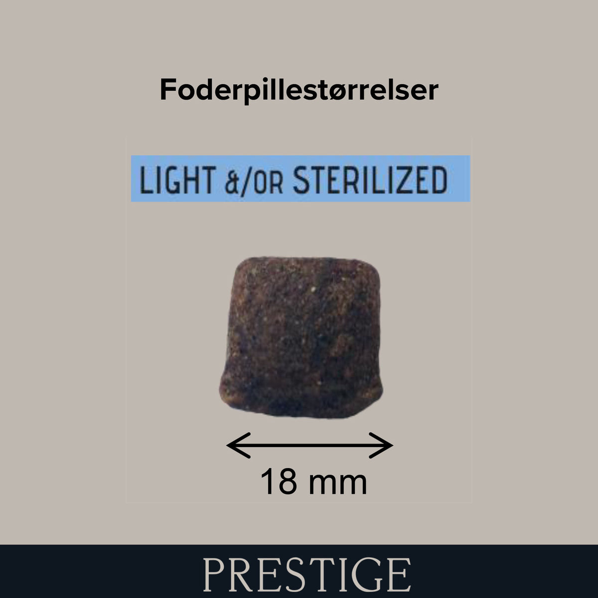 Prestige Adult Light / Sterilised i 3 kg pose til hunde – billede 2