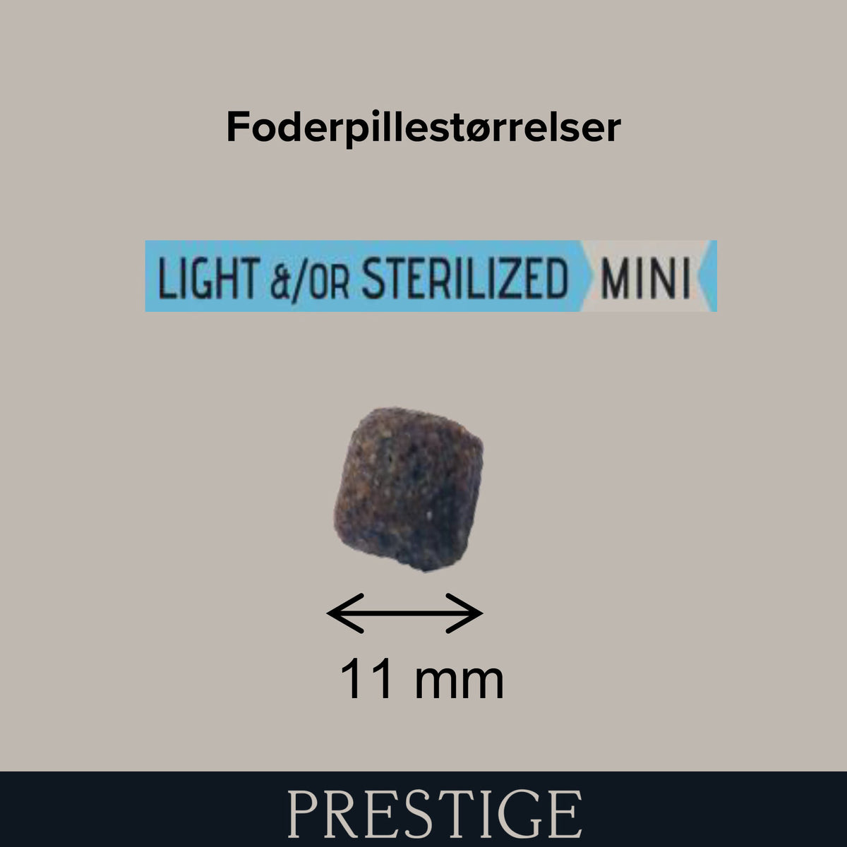 Prestige Adult Mini Light / Sterilised i 3 kg pose til hunde – billede 2