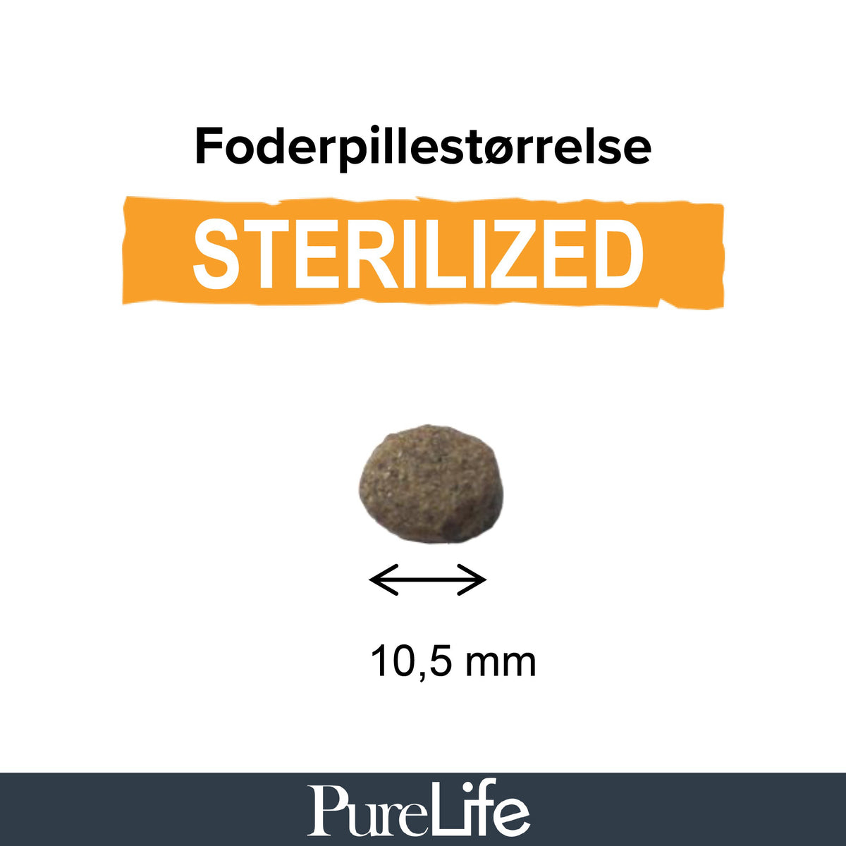 PureLife Cat Sterilised Kornfrit i 2 kg pose til katte – billede 2