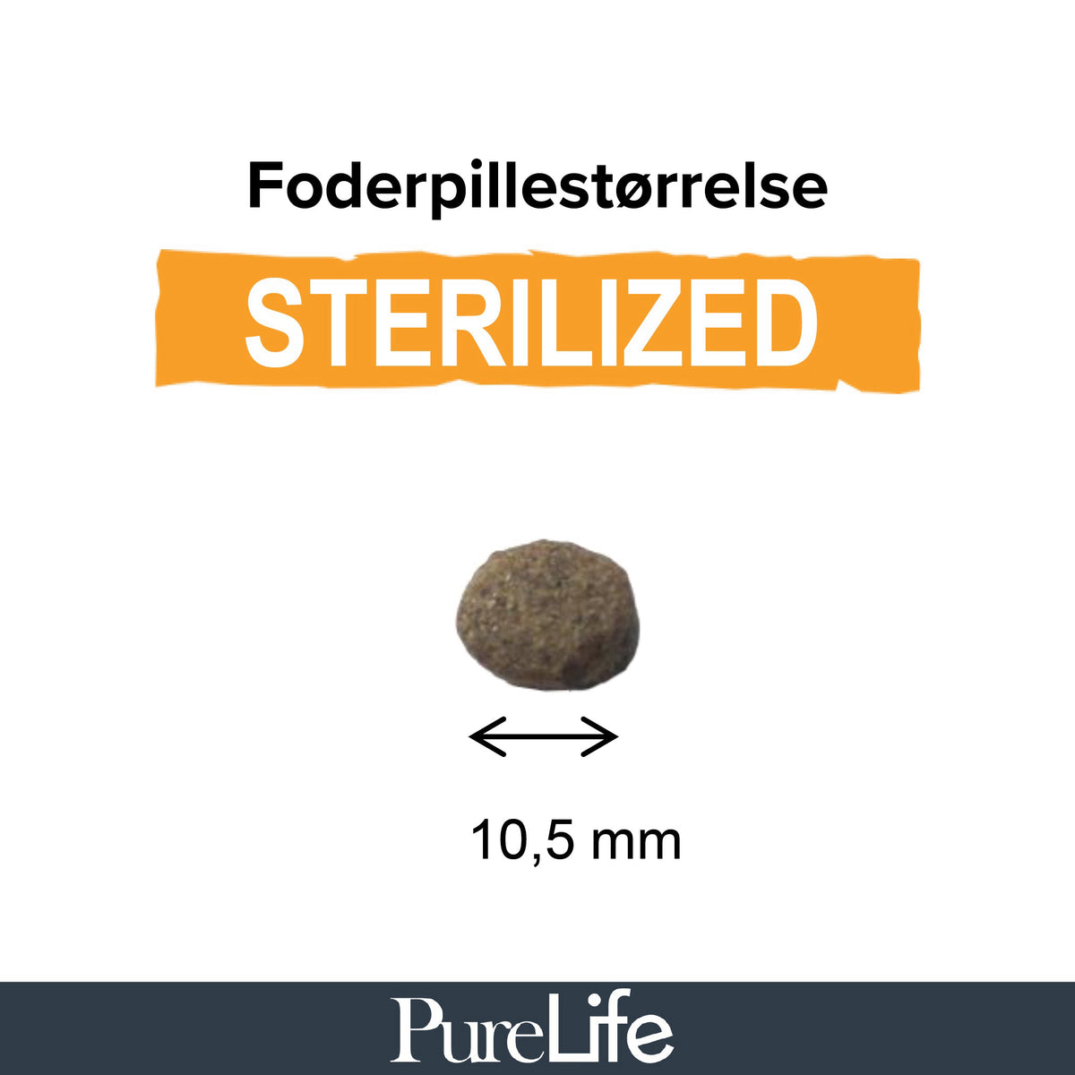 Purelife Cat Sterilized i 8 kg pose til katte – billede 3