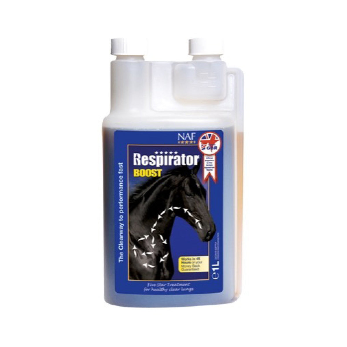 NAF Respirator Boost 1 ltr hestefoder