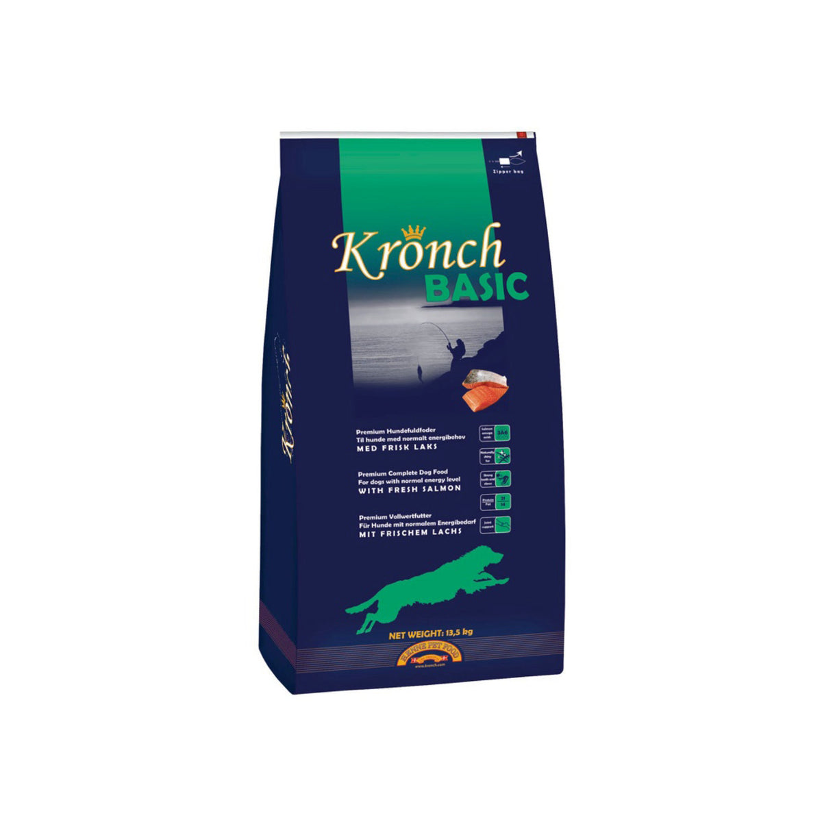 Kronch Basic i 5 kg pose til hunde