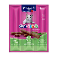 Vitrakraft Cat-Stick Godbidder til katte Kylling og Kattegræs til katte fra Vitakraft