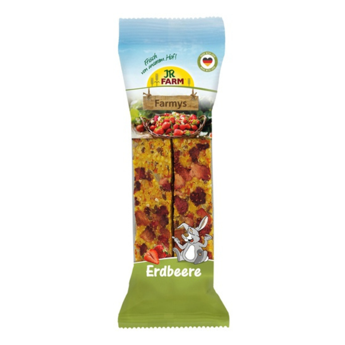 JR Farm Jordbær 160 g i 160 g pose til kaniner og gnavere
