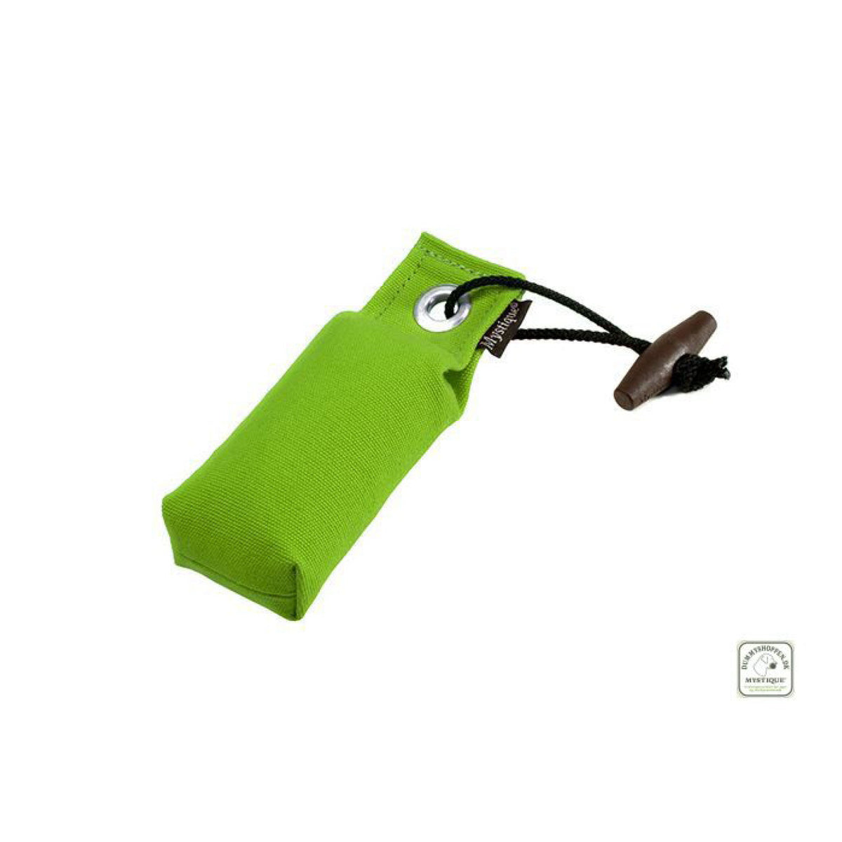 Dummy Pocket Limegrøn 85 g i 85 g pose til hunde fra Mystique – billede 2