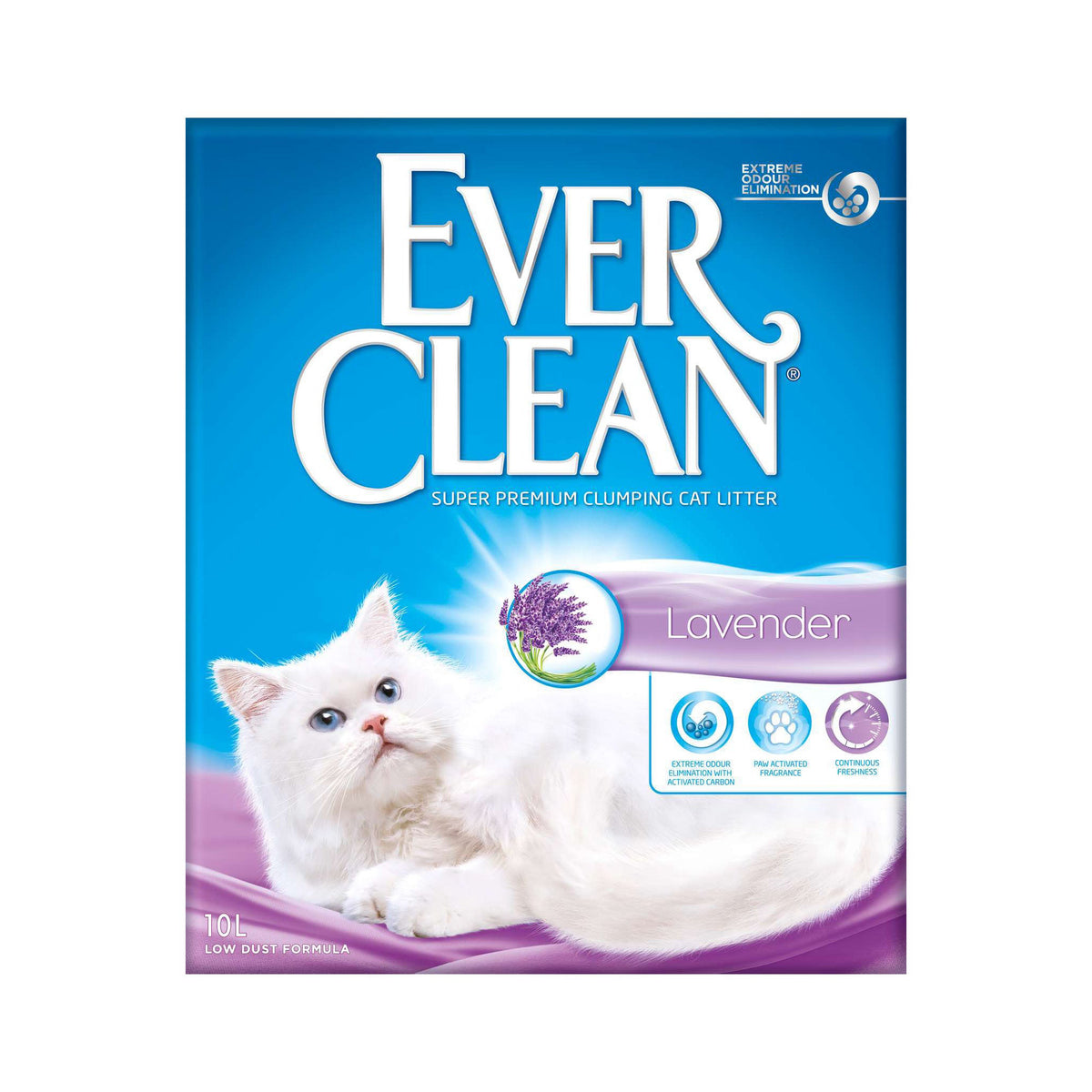 EverClean Kattegrus Lavender 10 ltr til katte
