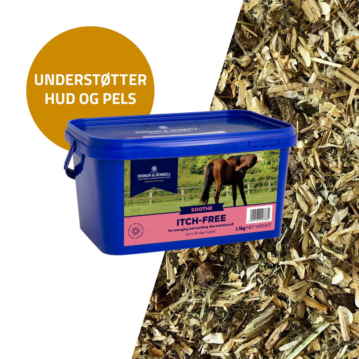 D&H Itch Free i 1 kg pose til heste fra Dodson & Horrell