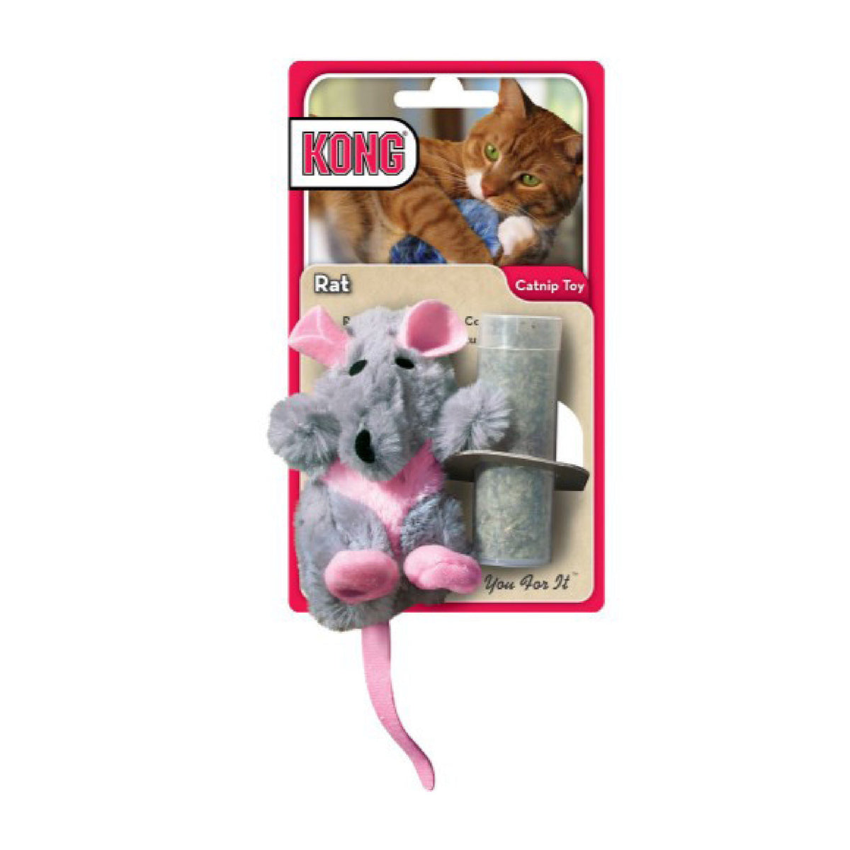 KONG Cat Rotte m. Catnip til katte
