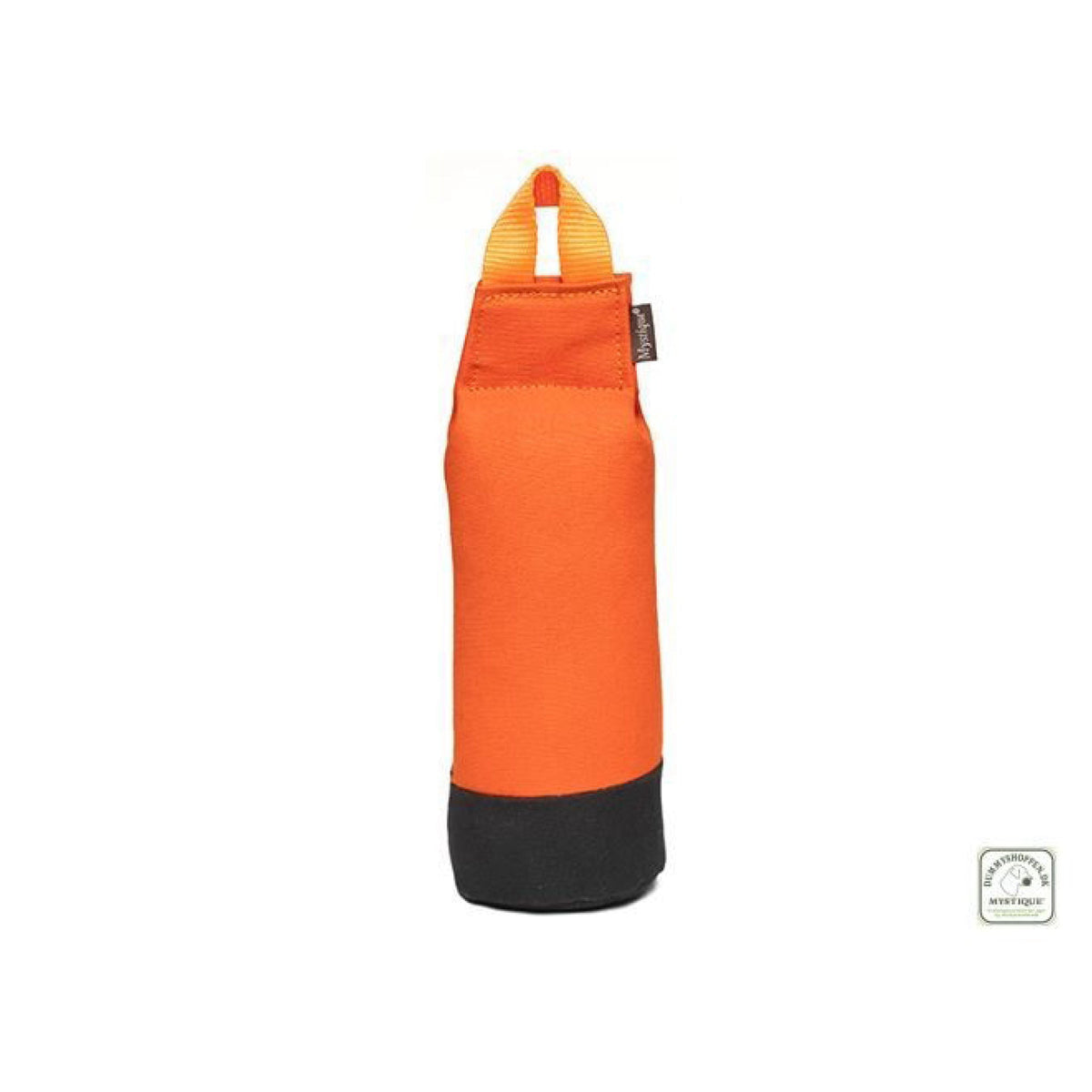 Linje Dummy Orange / Sort i 550 g pose til hunde fra Mystique