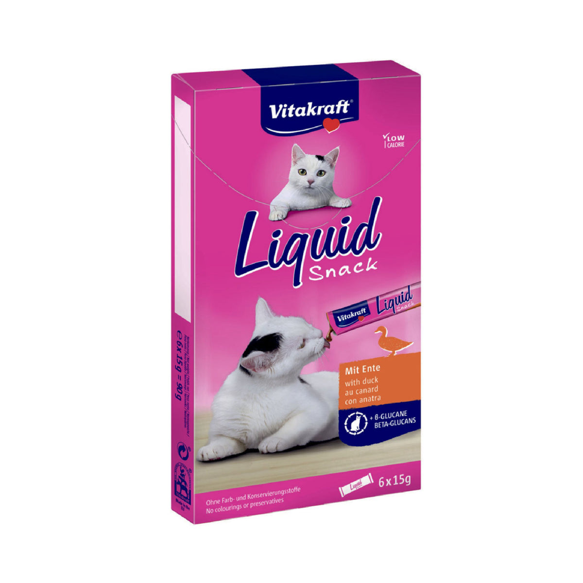 Vitakraft Kattesnack flydende med And til katte