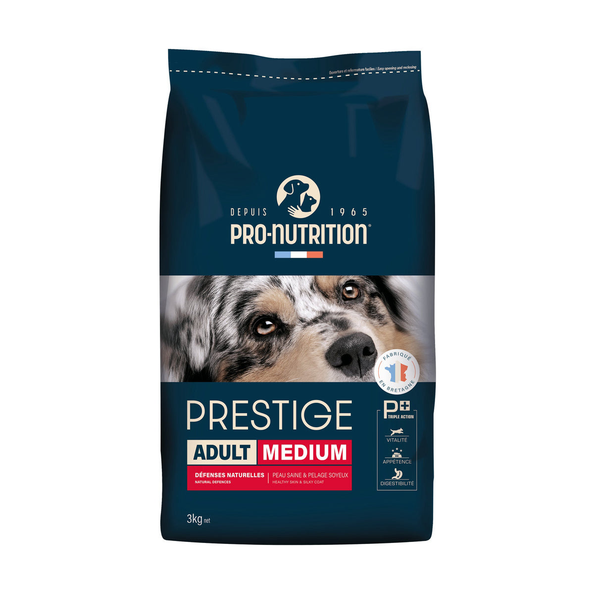 Prestige Adult Medium i 3 kg pose til hunde