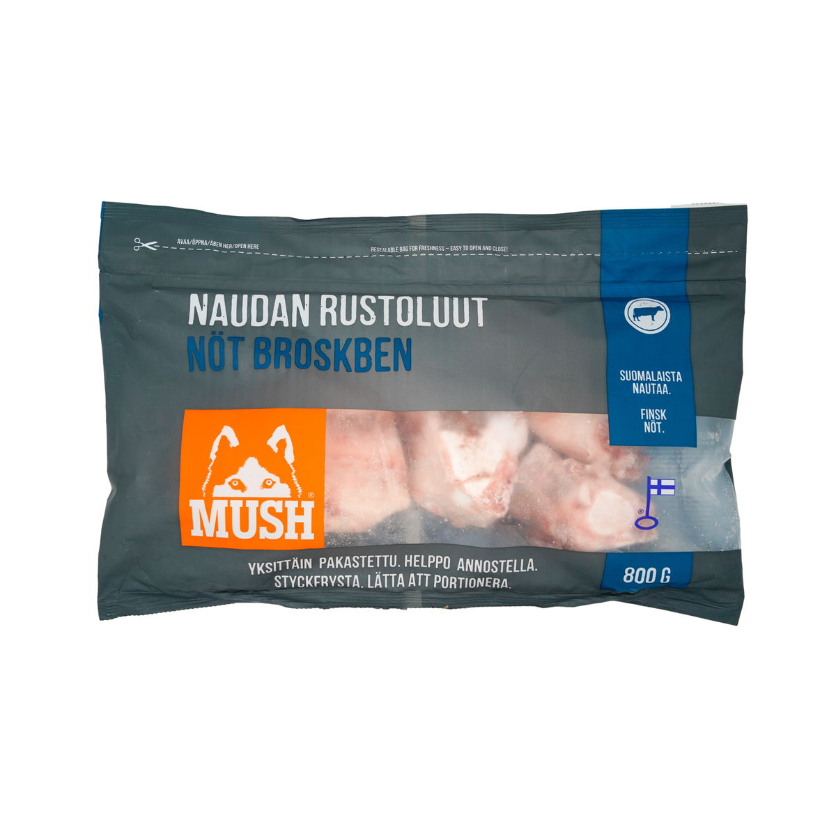 MUSH Okse bruskben til hunde
