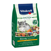 Vitakraft Emotion Beauty Chinchillafoder i 600 g pose til kaniner og gnavere