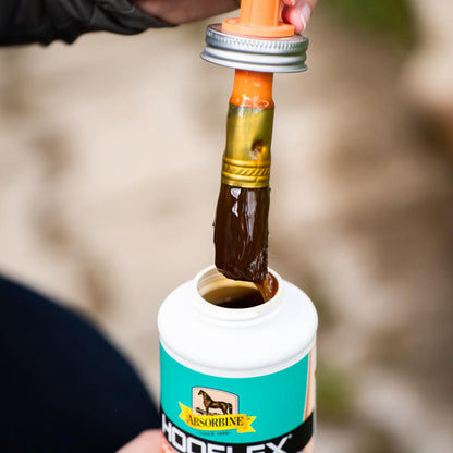 Absorbine Hooflex Hovolie i 444 ml flaske til heste – billede 2