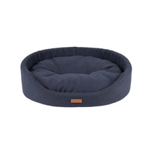 Amiplay Oval Hundeseng Sort til hunde fra KW