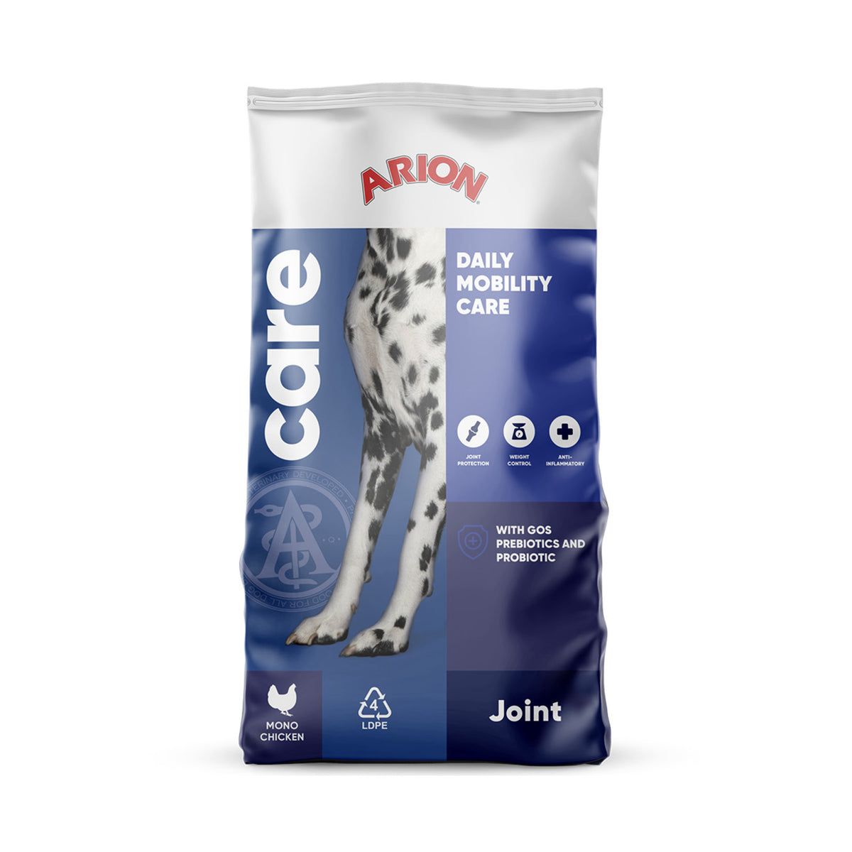 ARION Care Joint Adult Chicken i 12 kg sæk til hunde