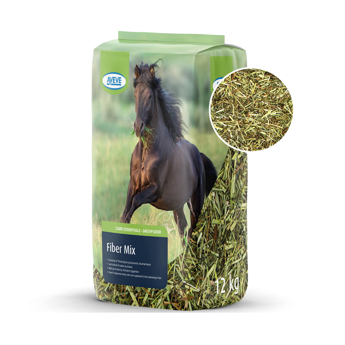 Aveve Fiber Mix i 12 kg sæk til heste