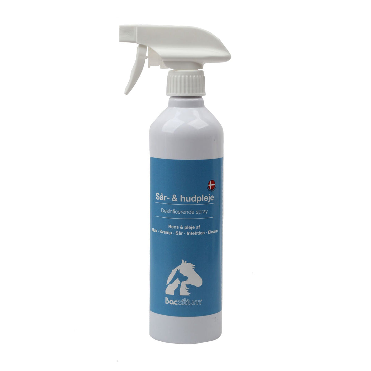 Bacxitium Spray Muk & Sårpleje i 500 ml flaske til heste