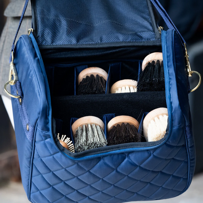 Borstiq Strigletaske / Groomingbag Navy til heste – billede 3