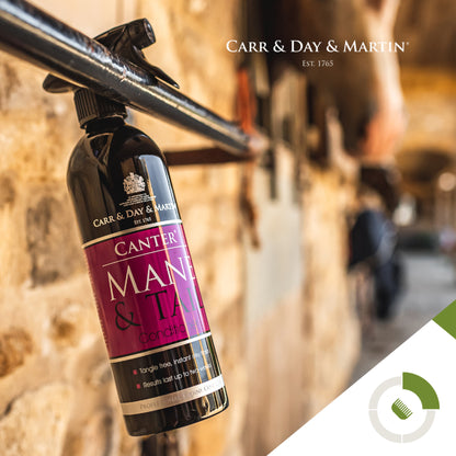 CDM Canter Mane & Tail Spray i 500 ml flaske til heste fra Carr & Day & Martin – billede 3