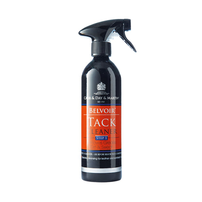 CDM Belvoir Tack Cleaner Step 1 i 500 ml flaske til heste fra Carr & Day & Martin