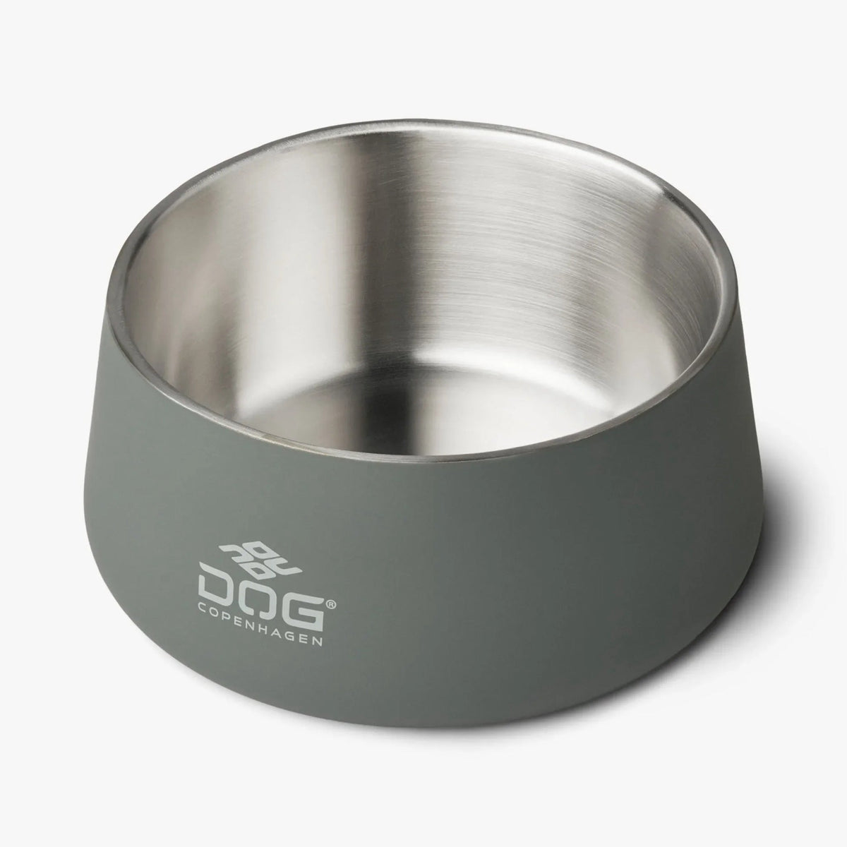 Vega Skål M/L 1400ml Grå i 1400 ml flaske til hunde fra Brogaarden