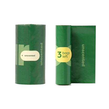 Earth Rated Bio Høm Høm Poser Unscented i 120 stk pakning til hunde – billede 2