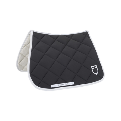Equestro Underlag Spring 17" Asphalt/White til heste fra Trolle Company A/S