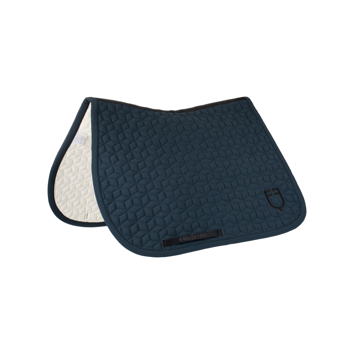 Equestro Underlag Spring 17" Navy/Navy til heste fra Trolle Company A/S