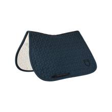 Equestro Underlag Spring 17" Navy/Navy til heste fra Trolle Company A/S