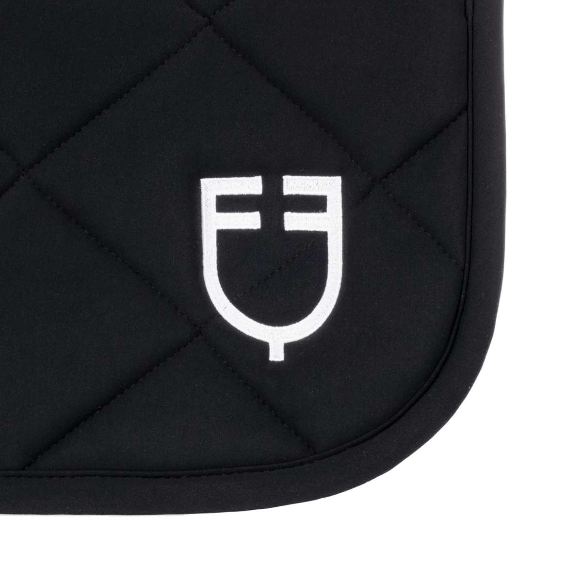 Equestro Underlag Dressur 17" Black/Black til heste fra Trolle Company A/S – billede 4