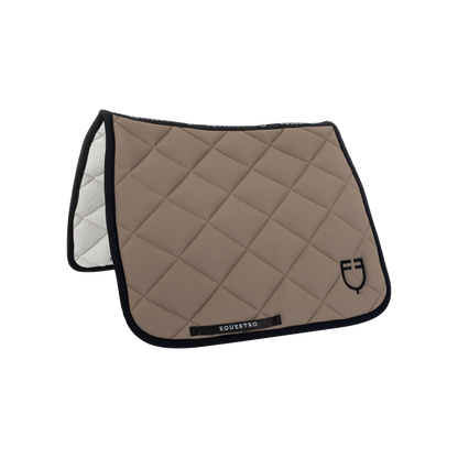 Equestro Underlag Dressur 17" Walnut/Black til heste fra Trolle Company A/S