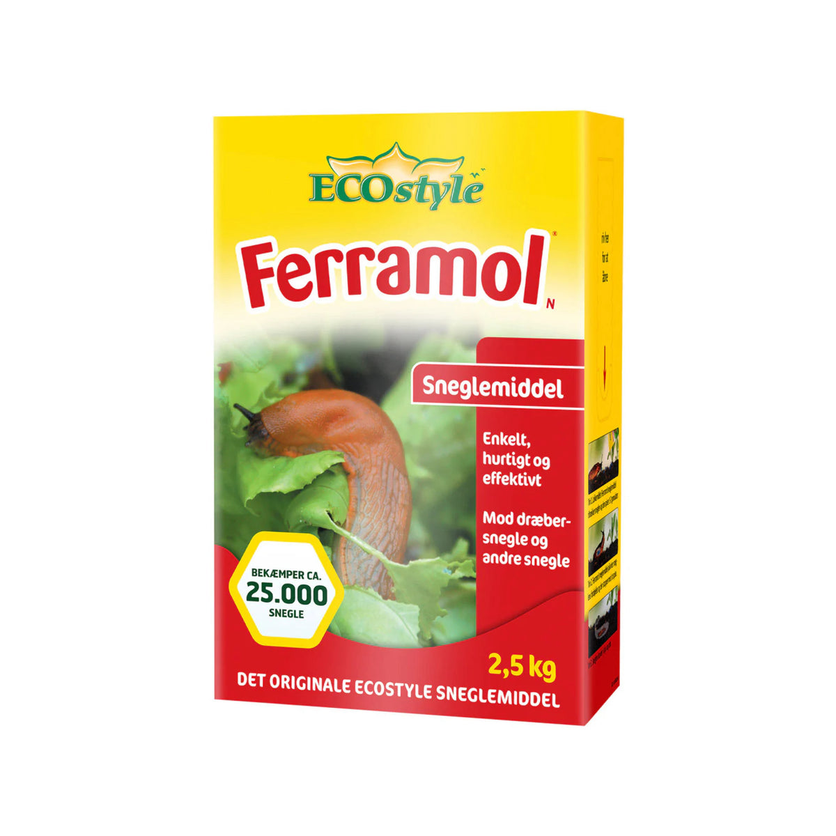 Ferramol Sneglemiddel i 2,5 kg pose til heste fra ECOstyle