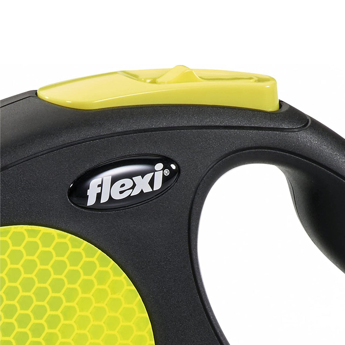 Flexi Classic Hundesnor Neon Gul til hunde – billede 2