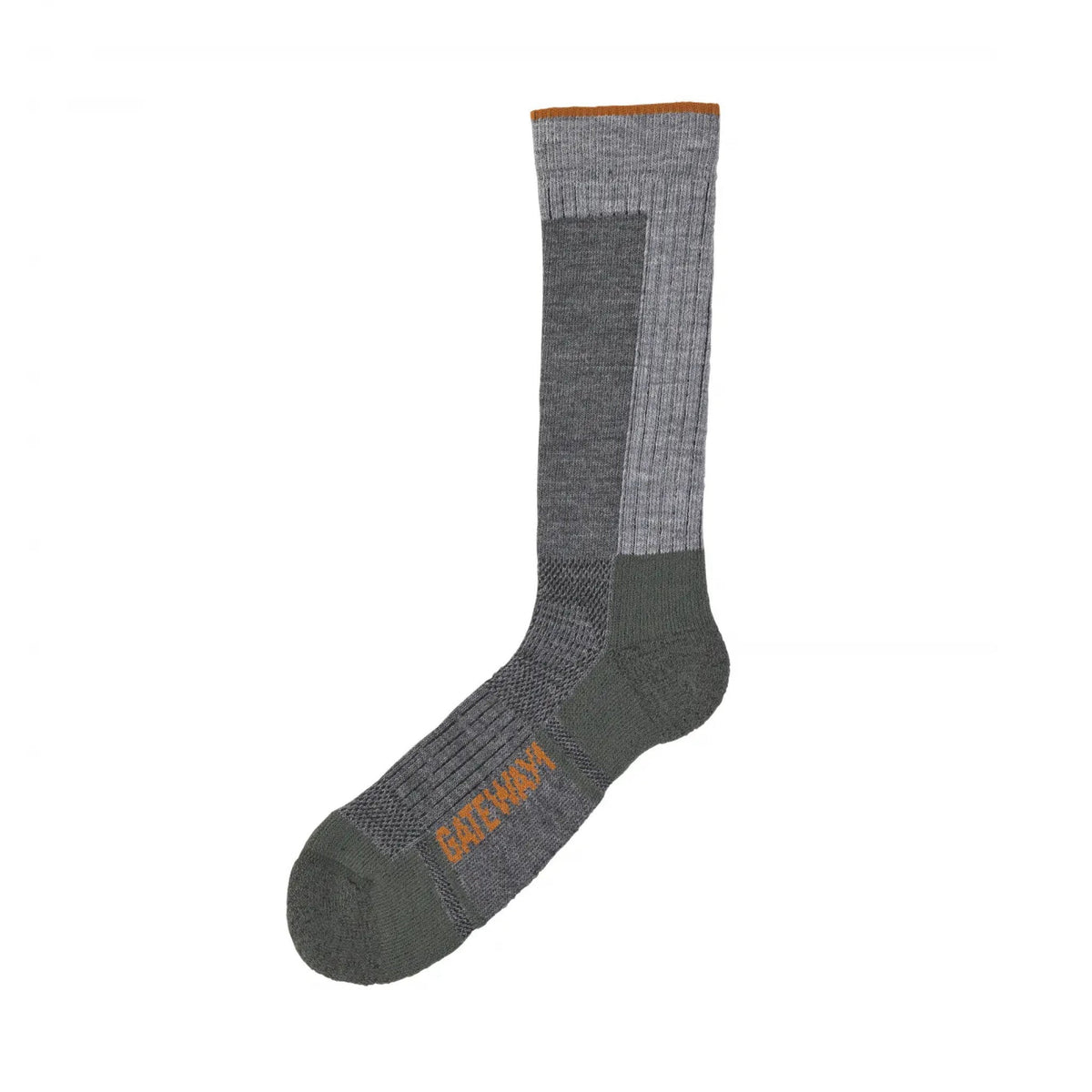 Gateway1 Boot Calf Uldsokker Olive/Grey