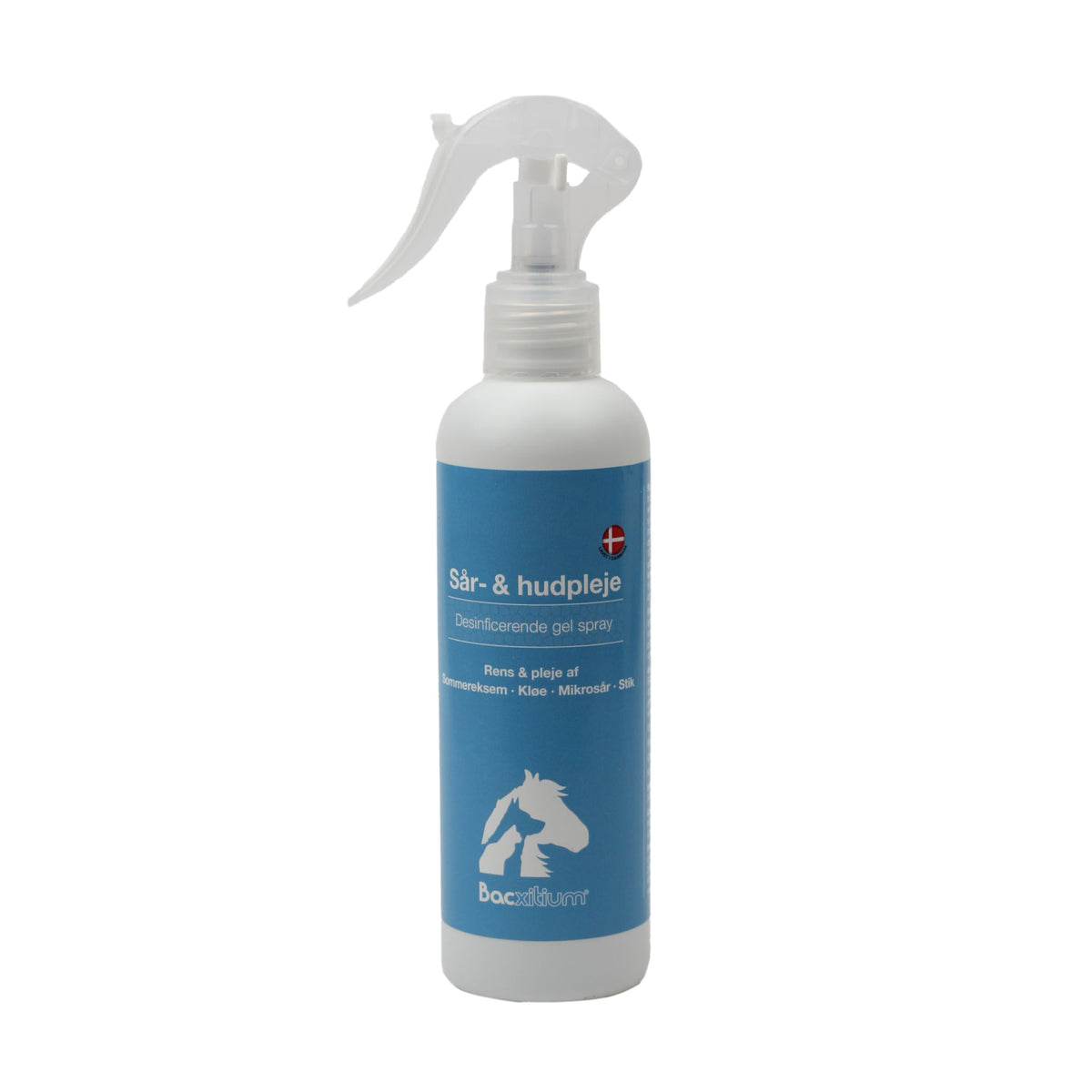 Bacxitium Gelspray Kløe & Hudirritationer i 250 ml flaske til heste