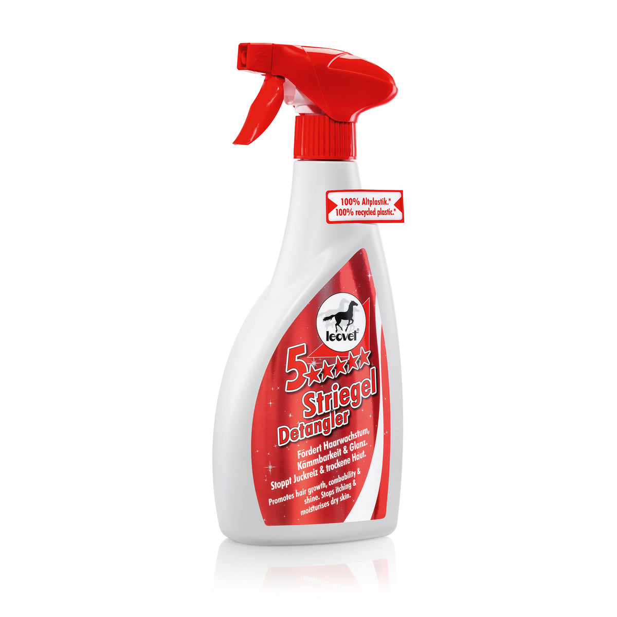 Leovet 5-Star Detangler i 550 ml flaske til heste