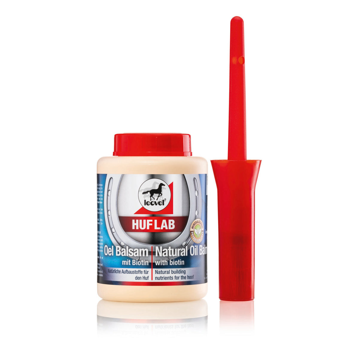 Leovet Hoof Lab Oil Balm m. Biotin i 500 ml flaske til heste