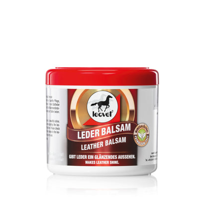 Leovet Leather Balsam i 500 ml flaske til heste